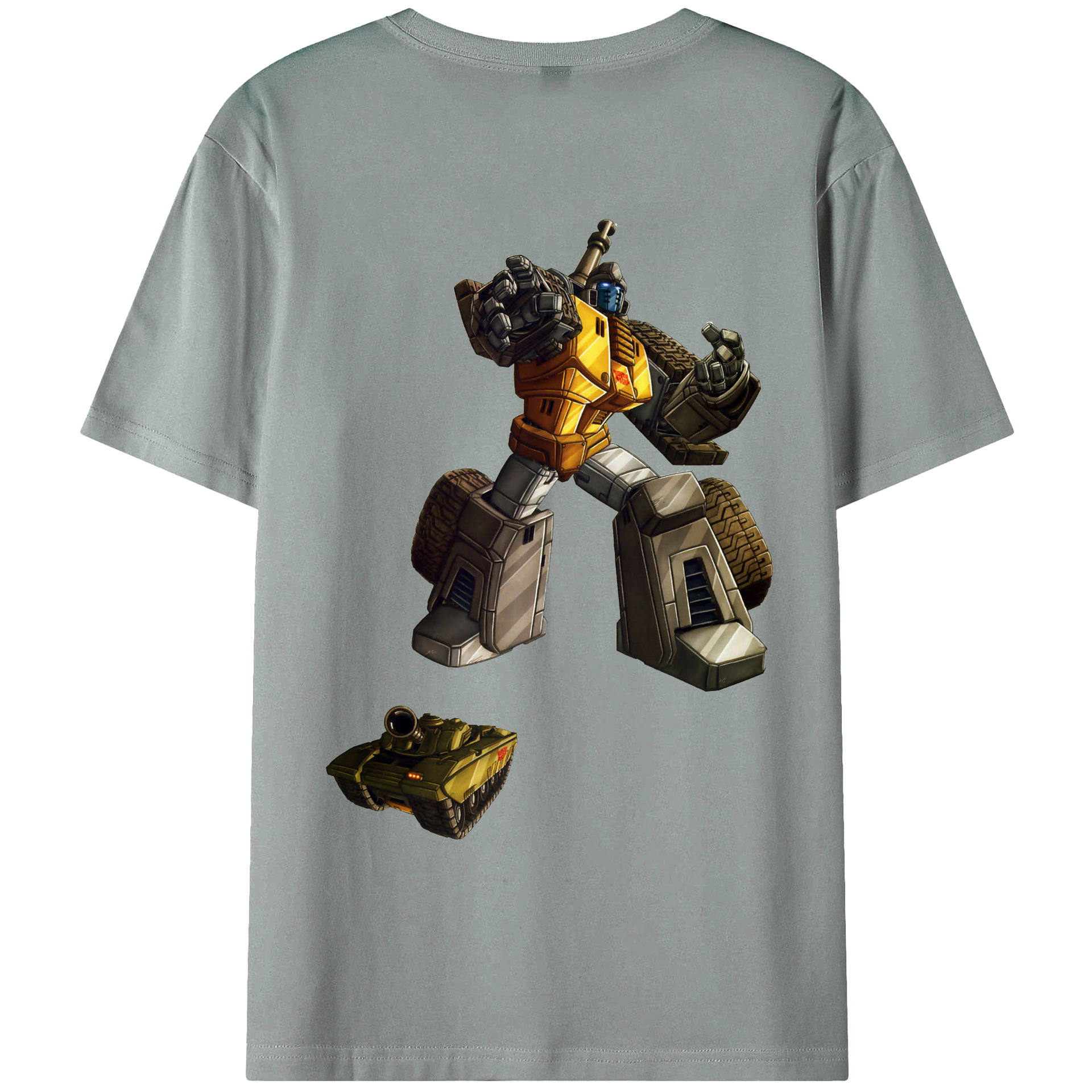 （画像用）  綿100％ メンズ半袖Tシャツ（バックプリント） 通気性